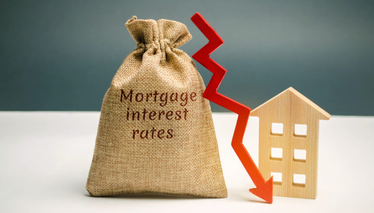 mortgage rate down 5