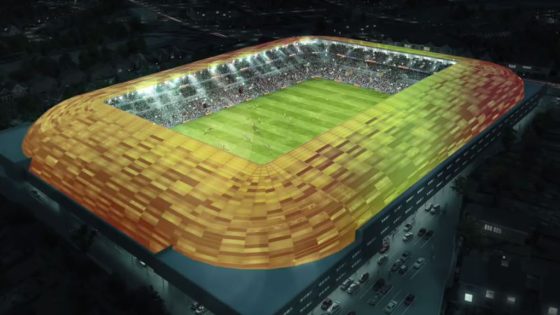 CGI of Casement Park