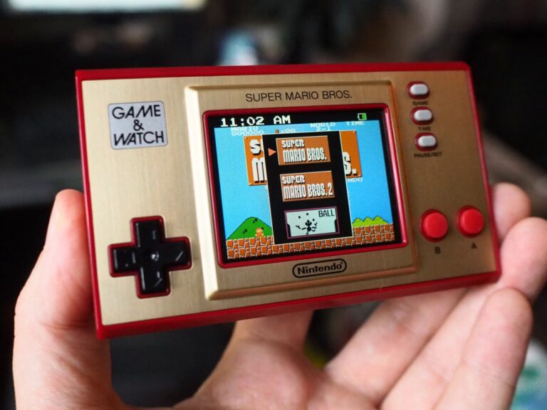 Nintendo game watch mario 2