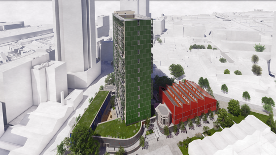 Carpenters Estate after James Riley Point proposal approved 1